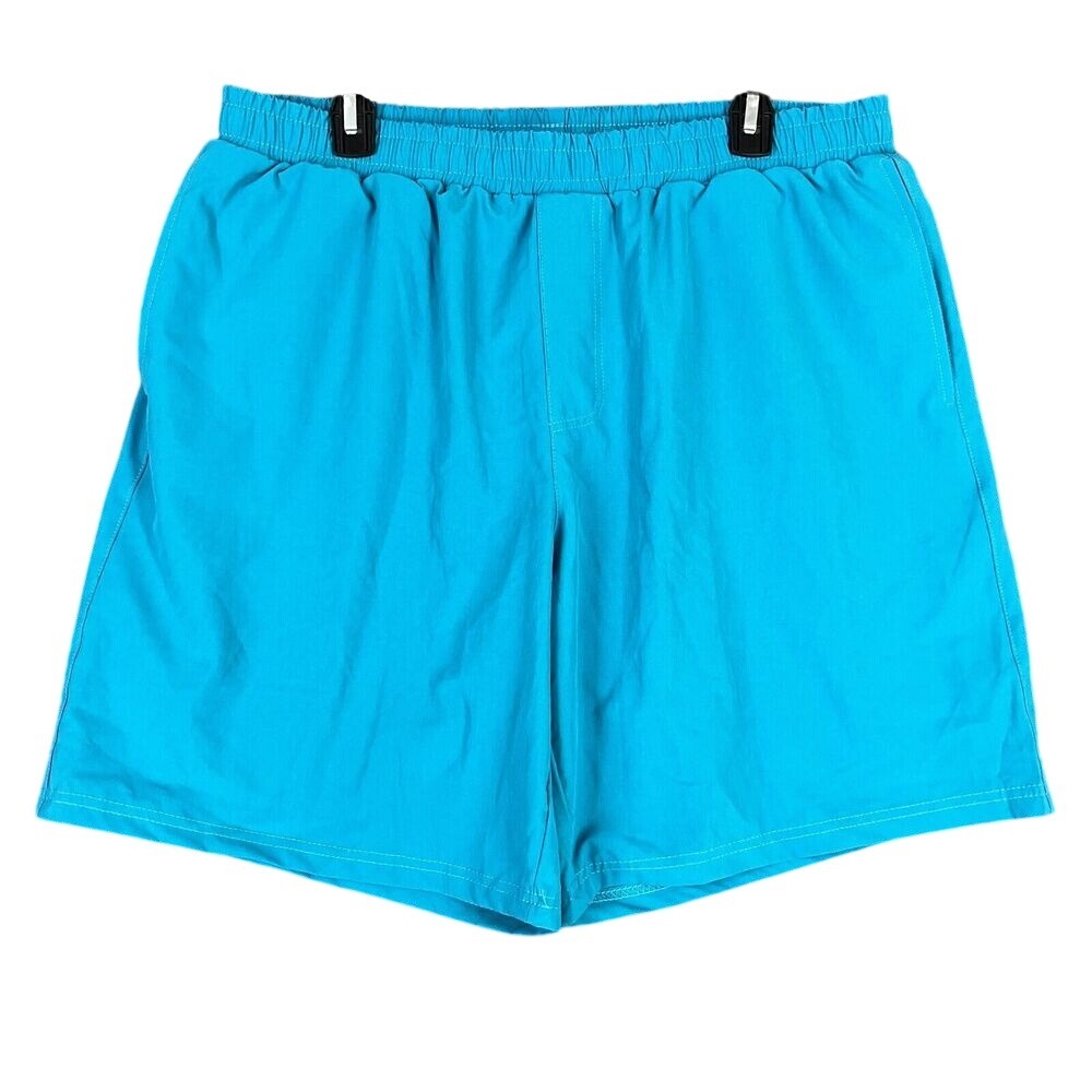 Simply Southern Hybrid Performance Shorts Mens XXL‎ Blue Swim Gym Workout